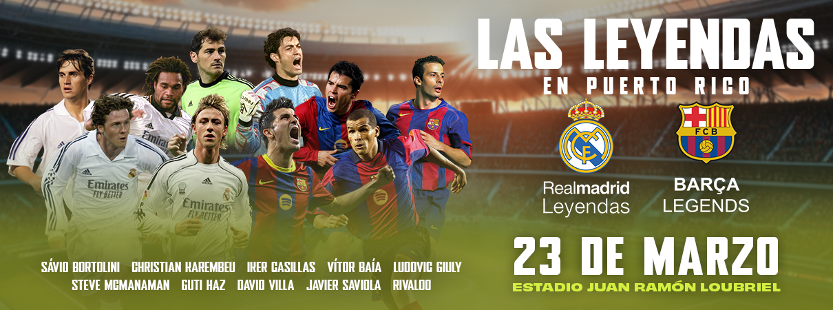 More Info for LAS LEYENDAS: Real Madrid vs. Barcelona 