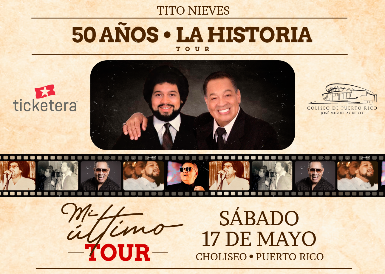 Tito Nieves – 50 años – La Historia