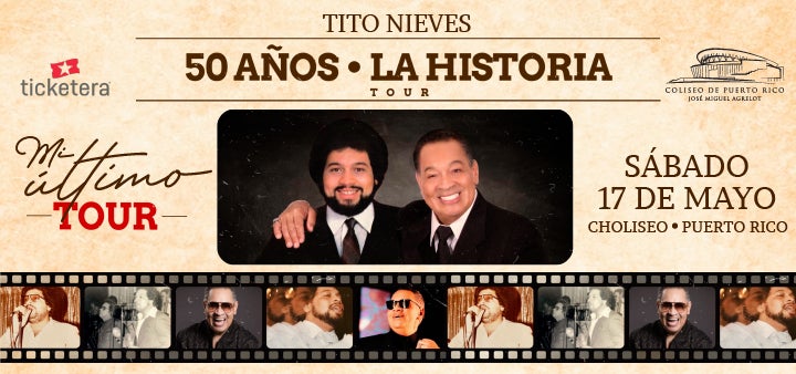 More Info for Tito Nieves – 50 años – La Historia